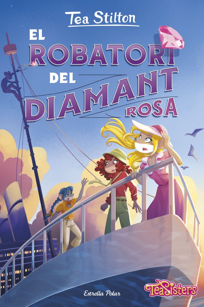 EL ROBATORI DEL DIAMANT ROSA, de STILTON, TEA | portada del libro