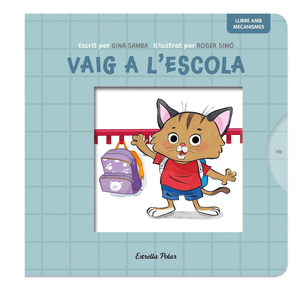 VAIG A L'ESCOLA, de GINA SAMBA | portada del libro