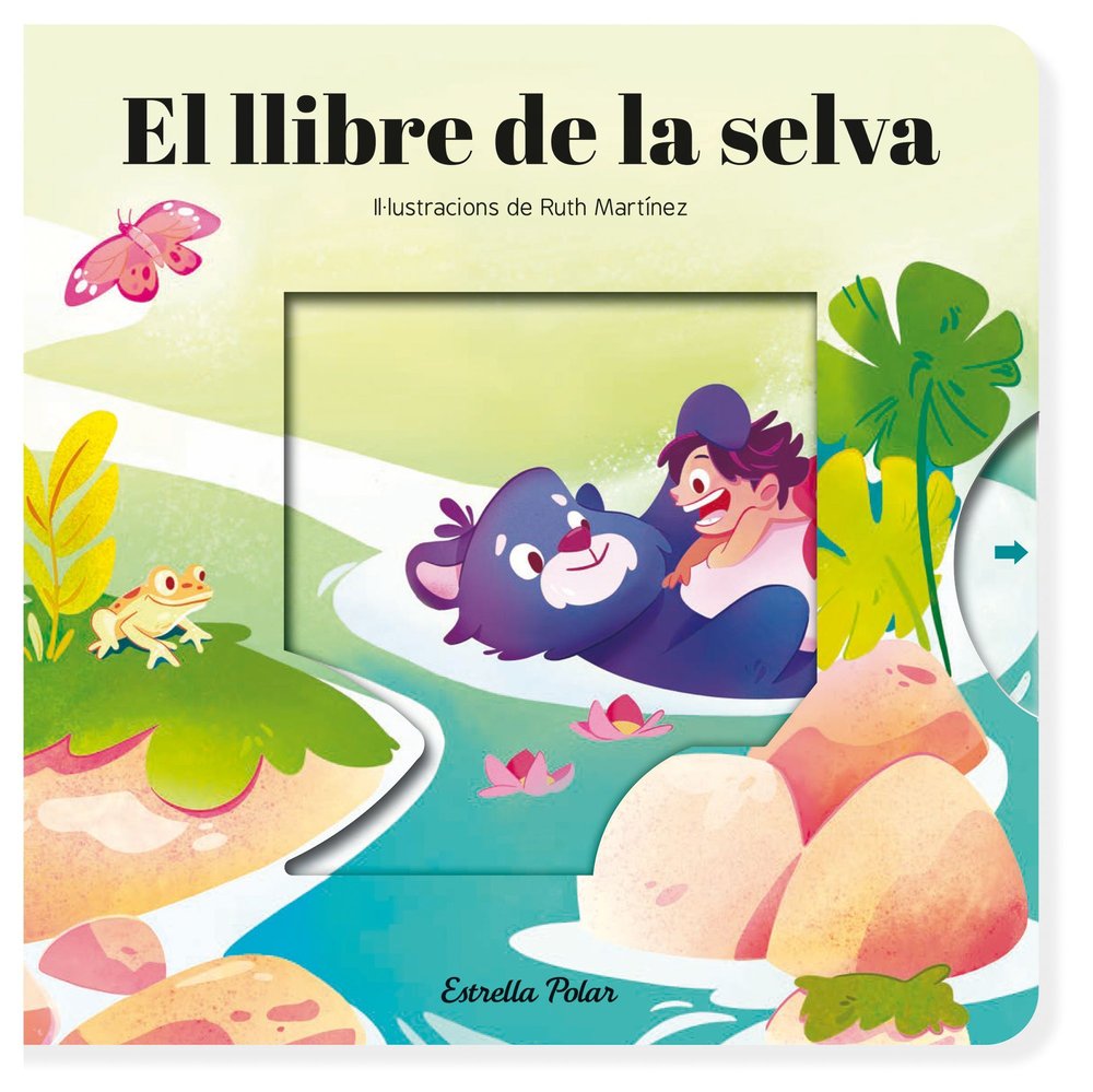 El llibre de la selva. Conte amb mecanismes, de GINA SAMBA | portada del libro