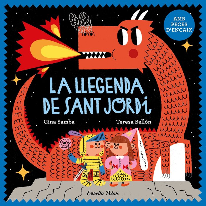 La llegenda de Sant Jordi amb peces d encaix, de SAMBA, GINA | portada del libro
