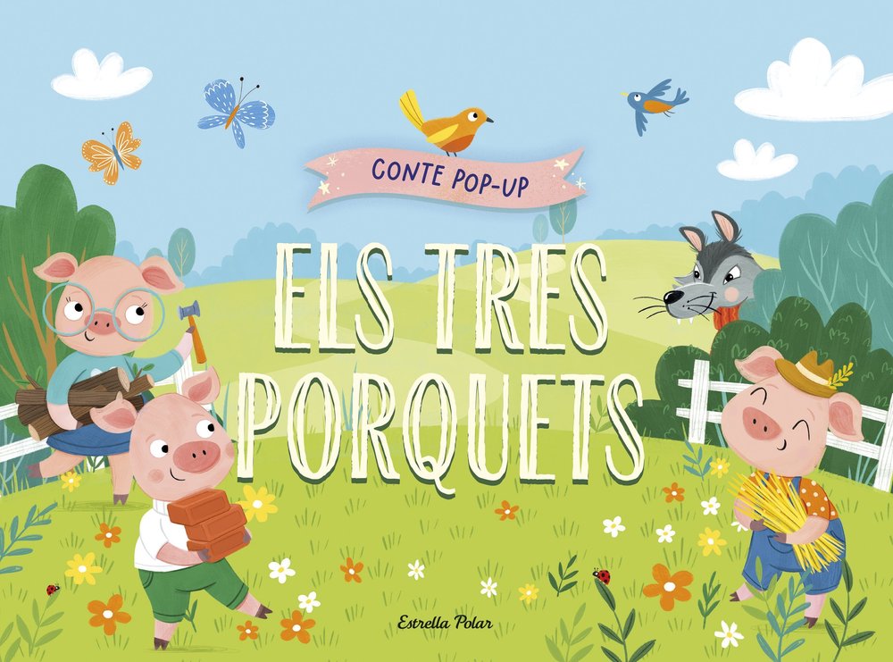 Els tres porquets, de SAMARA HARDY | portada del libro