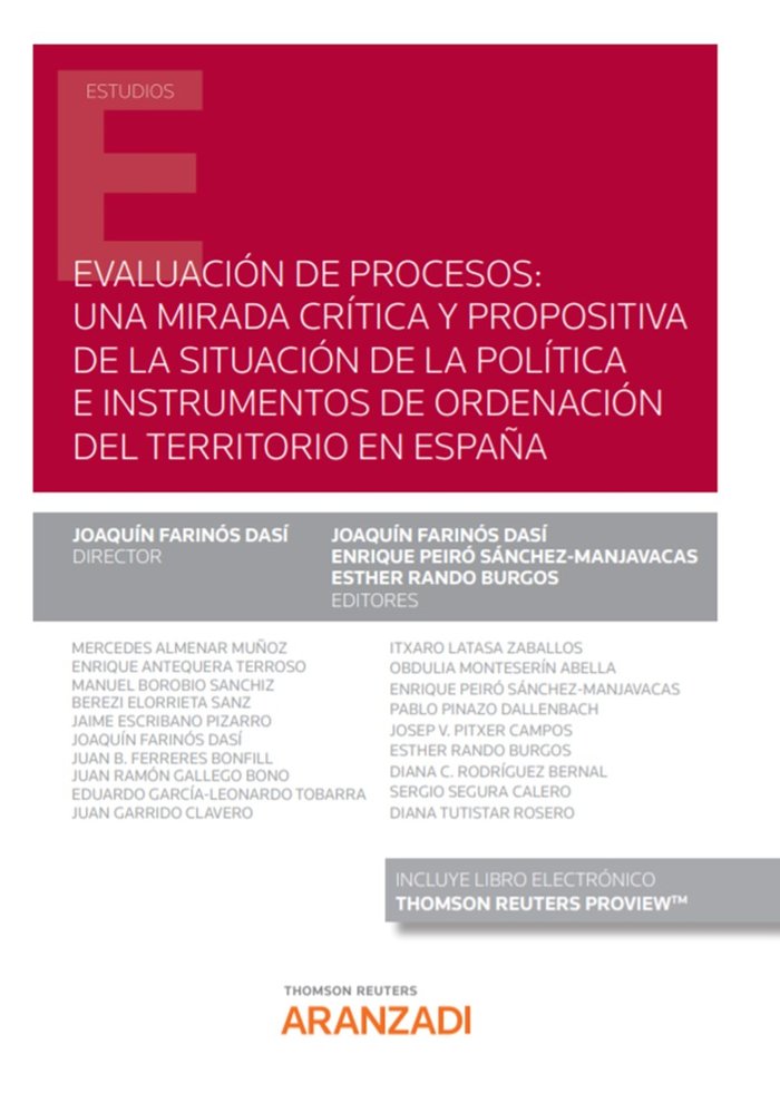 EVALUACION DE PROCESOS | portada del libro