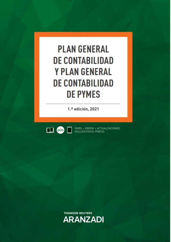 Plan general de contabilidad y plan general de contabilidad de pymes | portada del libro
