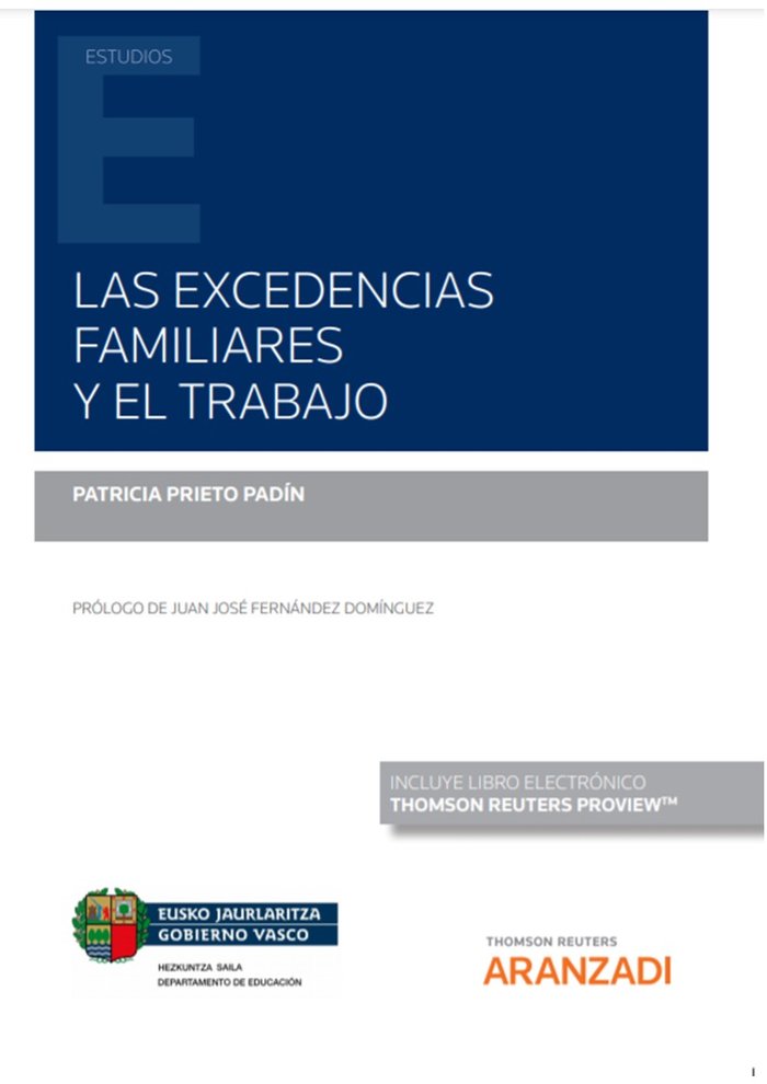 Excedencias familiares y el trabajo, Las | portada del libro