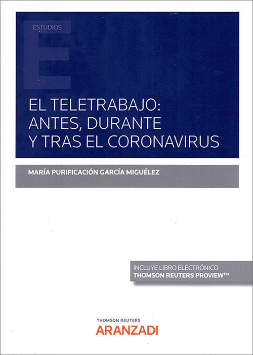 TELETRABAJO, EL:, de GARCIA MIGUELEZ, MARIA | portada del libro