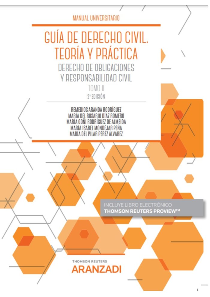 GUIA DE DERECHO CIVIL. TEORIA Y PRACTICA, de ARANDA RODRIGUEZ, REMEDIOS | portada del libro