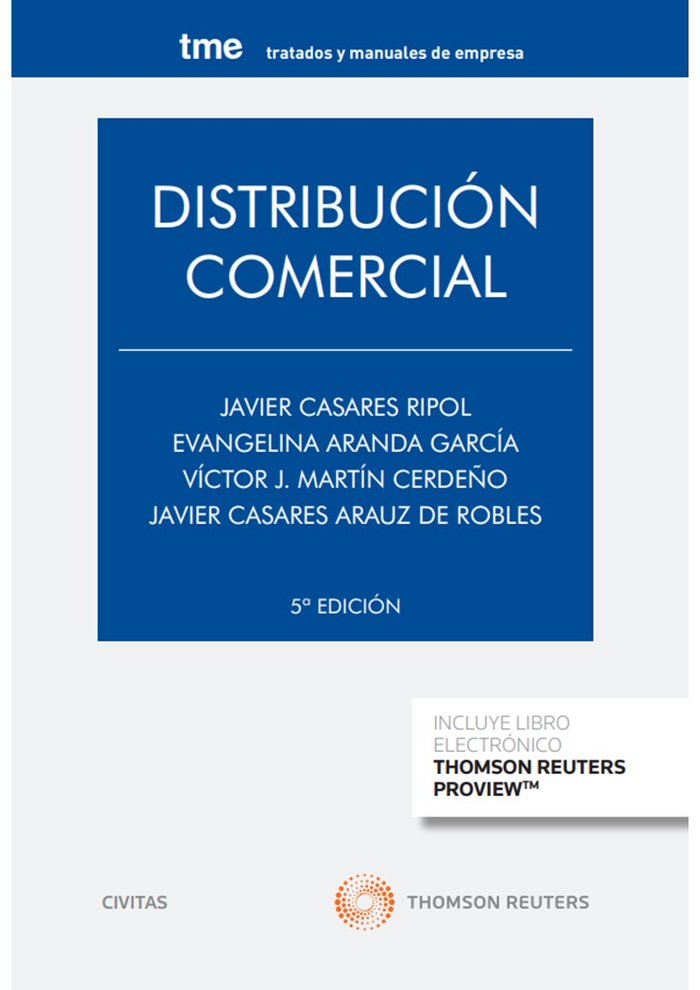 (22).DISTRIBUCION COMERCIAL.(MANUALES), de CASARES RIPOLL, JAVIER | portada del libro