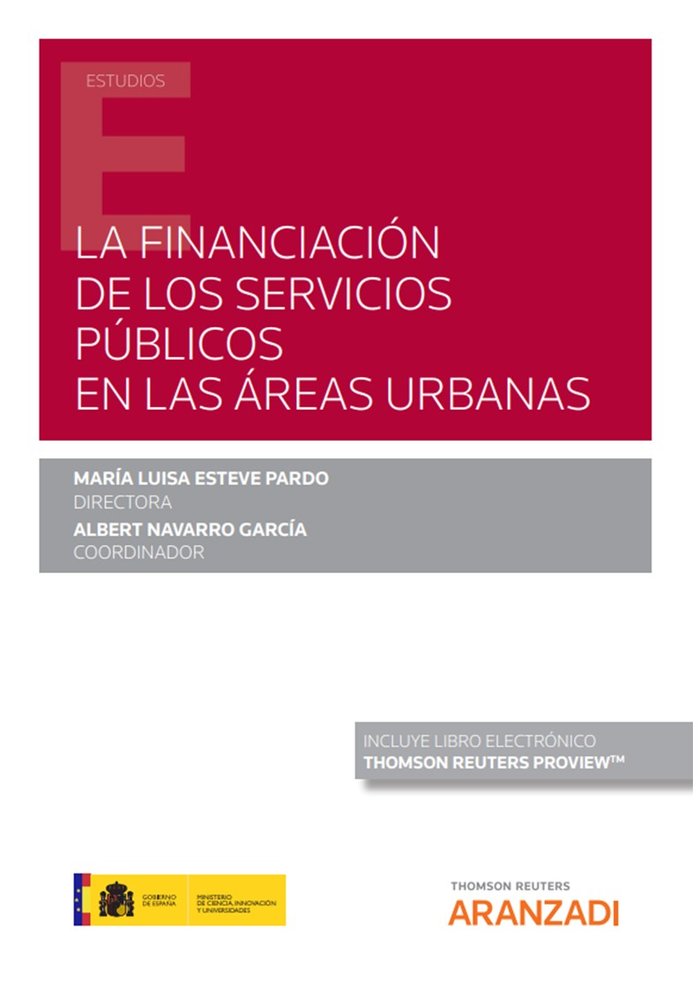 FINANCIACION DE LOS SERVICIOS PUBLICOS EN LAS AREAS URBANAS, de NAVARRO GARCIA,ALBERT | portada del libro