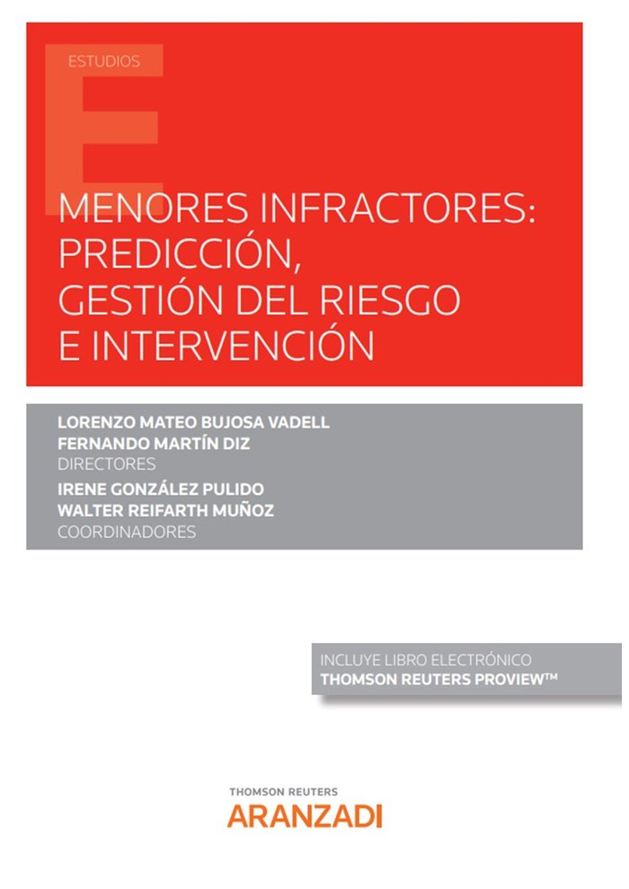 MENORES INFACTORES PREDICCION GESTION DEL RIESGO E INTERVE, de MARTIN DIZ,FERNANDO | portada del libro