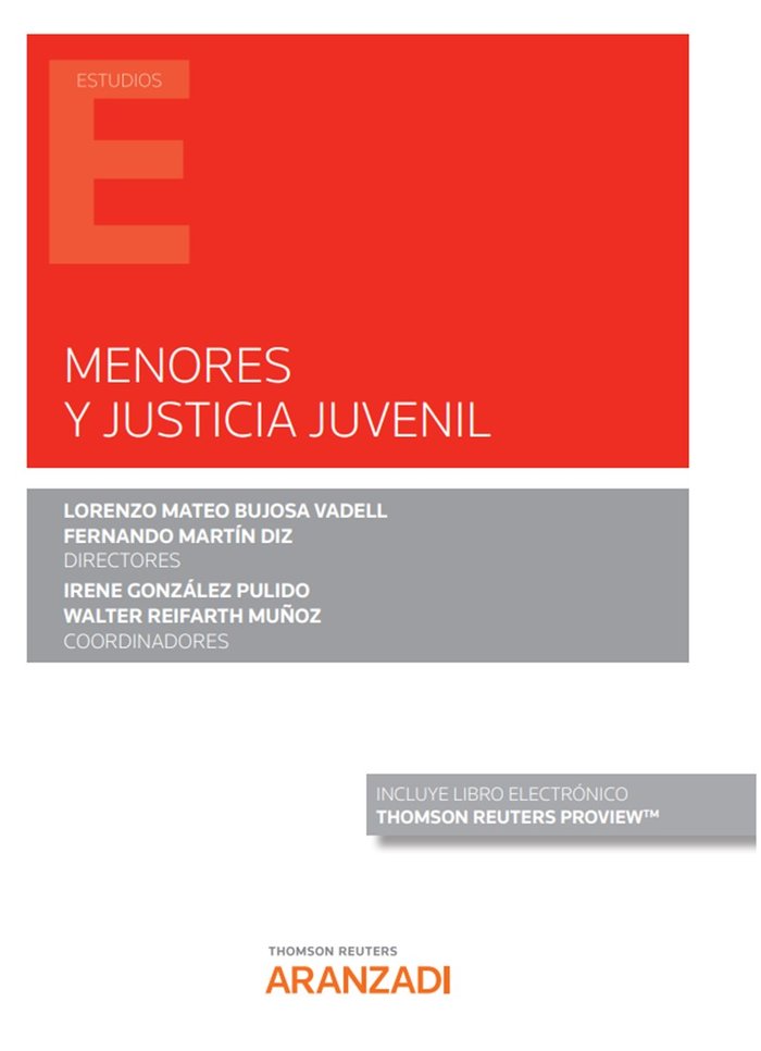 Menores y justicia juvenil, de FERNANDO MARTIN DIZ | portada del libro