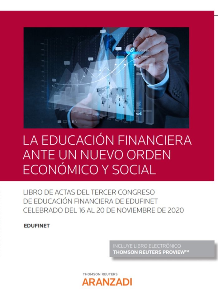 EDUCACION FINANCIERA ANTE UN NUEVO ORDEN ECONOMICO Y SOCIAL, de EDUFINET | portada del libro