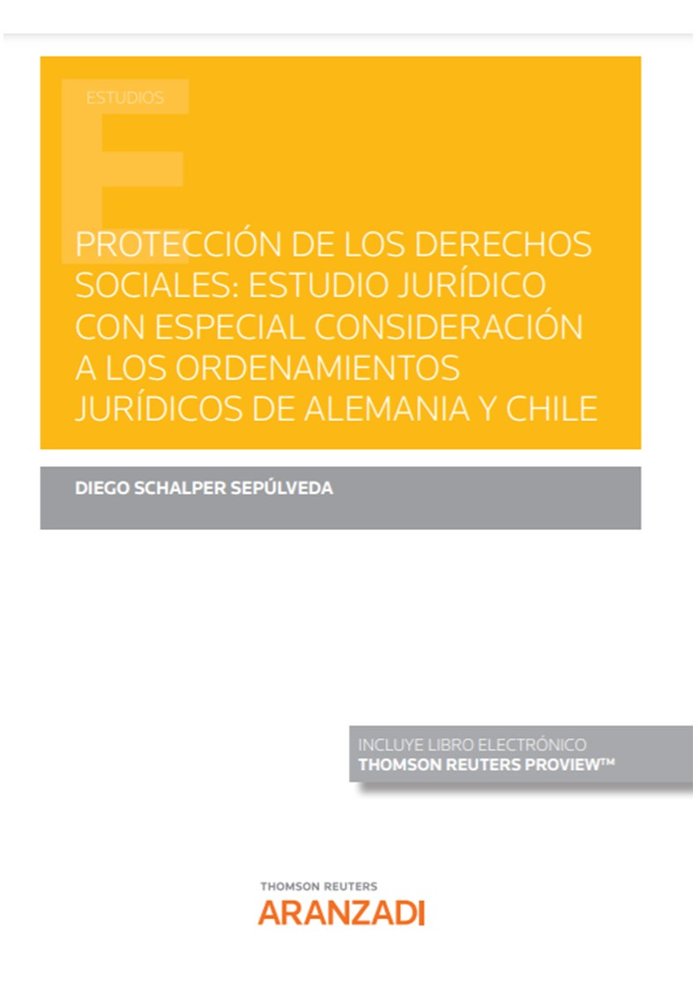 PROTECCION DE LOS DERECHOS SOCIALES ESTUDIO JURIDICO CON ESP, de DIEGOS SCHALPER SEPULVEDA | portada del libro