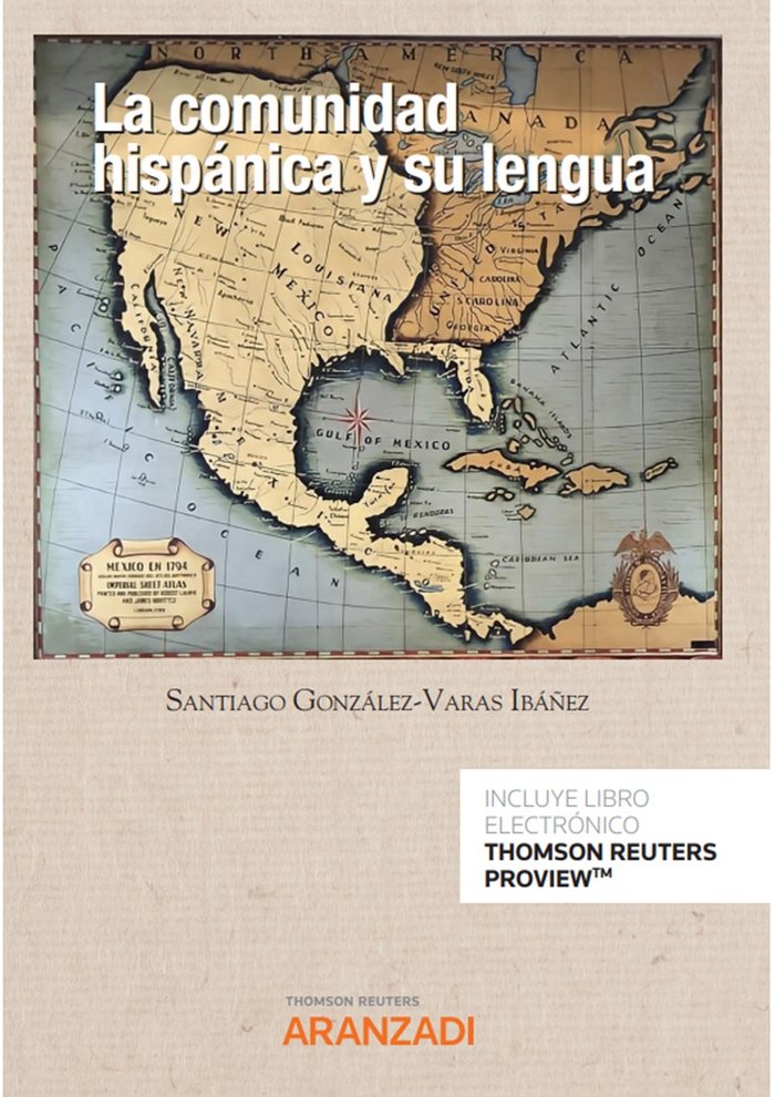 LA COMUNIDAD HISPANICA Y SU LENGUA, de SANTIAGO GONZALEZ VARAS IBAÑEZ | portada del libro