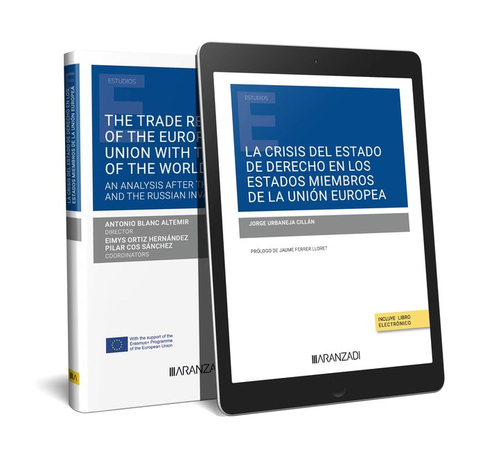 CRISIS DEL ESTADO DE DERECHO EN LOS ESTADOS MIEMBROS DE LA UNION EUROP, de JORGE URBANEJA CILLAN | portada del libro
