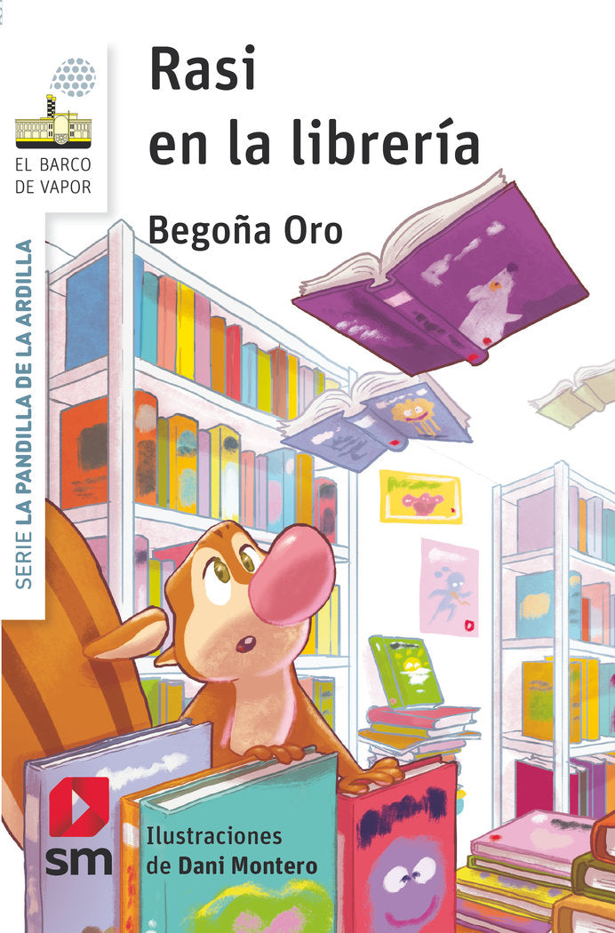 BVBPA RASI EN LA LIBRERIA, de ORO PRADERA, BEGON~A | portada del libro