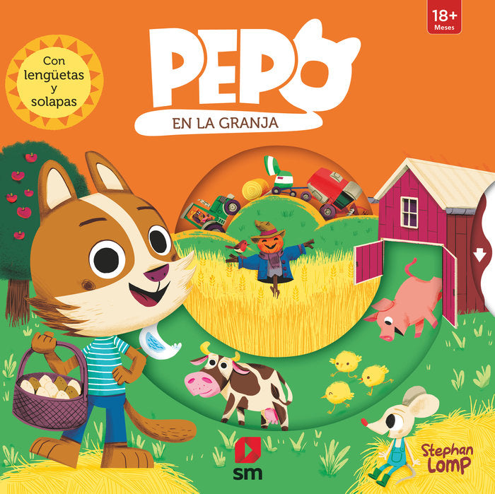 PSA. PEPO EN LA GRANJA, de LOMP, STEPHAN | portada del libro