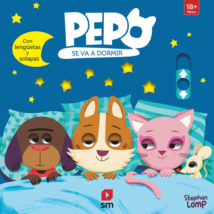 Pepo se va a dormir, de LOMP, STEPHAN | portada del libro