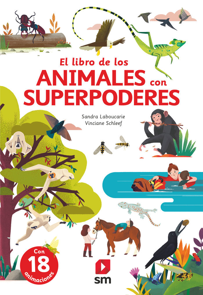 El gran libro de los animales con superpoderes, de LABOUCARIE, SANDRA | portada del libro