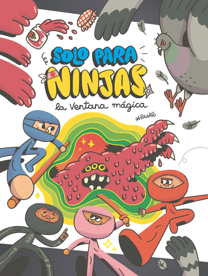 LA VENTANA MAGICA, de PUÑO, PUÑO | portada del libro