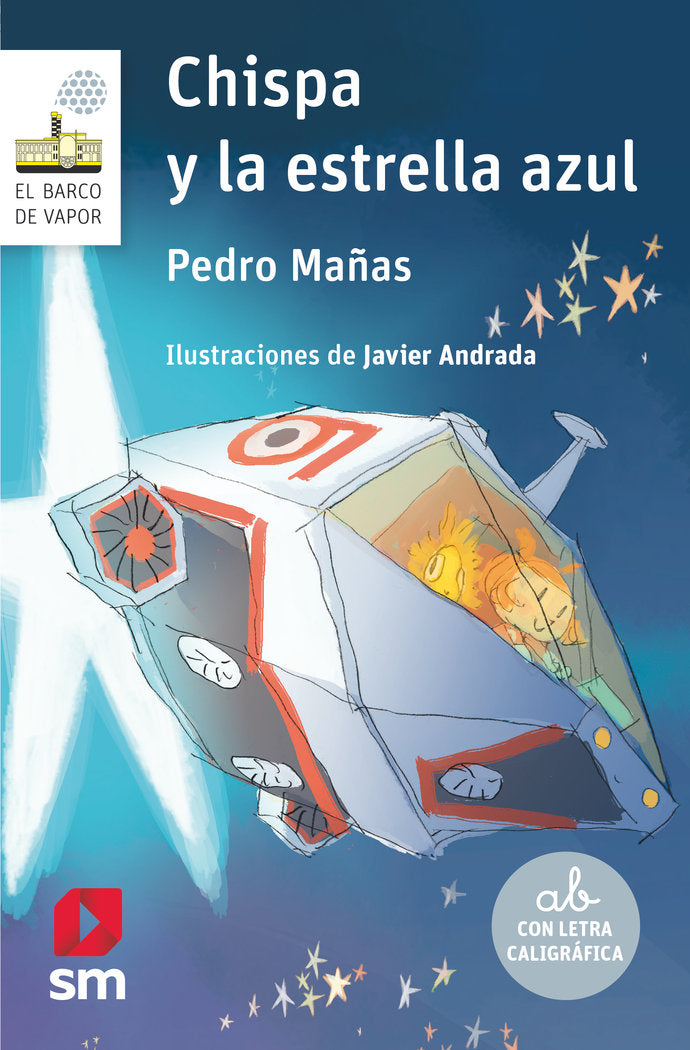 Chispa y la estrella azul, de MAÑAS ROMERO, PEDRO | portada del libro