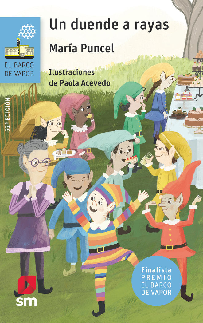 Un duende a rayas, de PUNCEL, MARIA | portada del libro