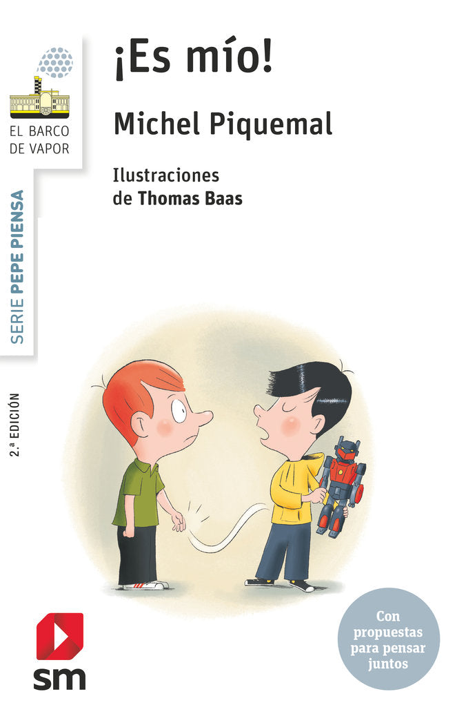 PEPE PIENSA ES MIO, de PIQUEMAL, MICHEL | portada del libro