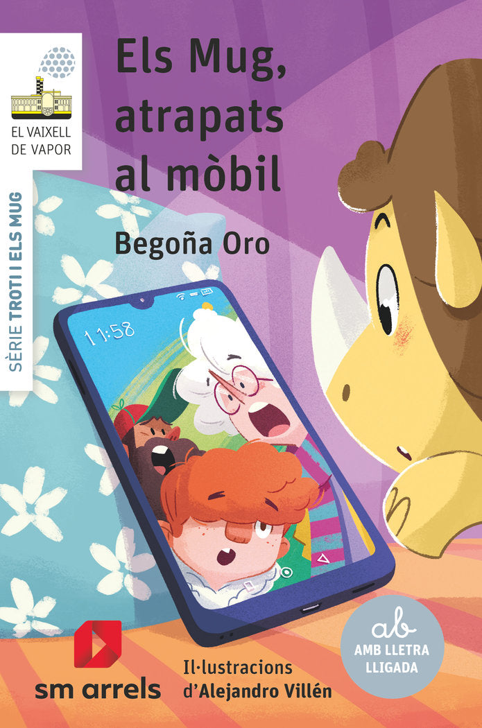 ELS MUG ATRAPATS AL MOBIL, de ORO PRADERA, BEGOÑA | portada del libro