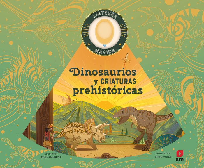 DINOSAURIOS Y CRIATURAS PREHISTORICAS, de HAWKINS, EMILY | portada del libro