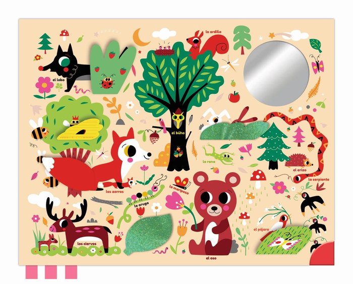 Mi tapiz de juego de los animales del bosque, de ANDREACCHIO, SARAH | portada del libro