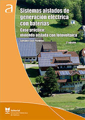 SISTEMAS AISLADOS DE GENERACION ELECTRICA CON BATERIAS, de CUCO PARDILLOS, SALVADOR | portada del libro