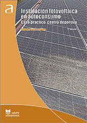 INSTALACION FOTOVOLTAICA EN AUTOCONSUMO, de CUCO PARDILLOS, SALVADOR | portada del libro