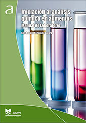 INICIACION AL ANALISIS QUIMICO EN ALIMENTOS:, de TORTAJADA GENARO, LUIS ANTONIO | portada del libro