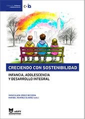 CRECIENDO CON SOSTENIBILIDAD. INFANCIA, ADOLESCENCIA Y DESARROLLO INTEGRAL. | portada del libro