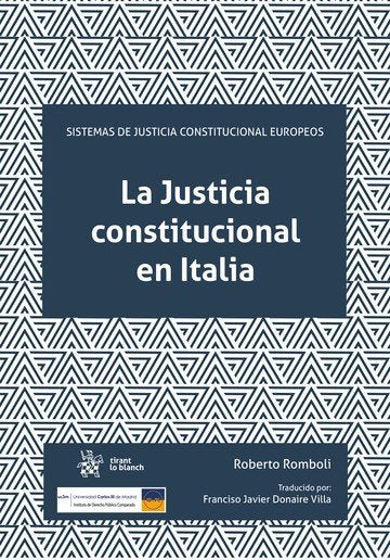 LA JUSTICIA CONSTITUCIONAL EN ITALIA, de ROBERTO BOMBOLI | portada del libro