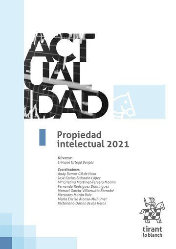 Propiedad intelectual 2021, de ORTEGA BURGOS | portada del libro
