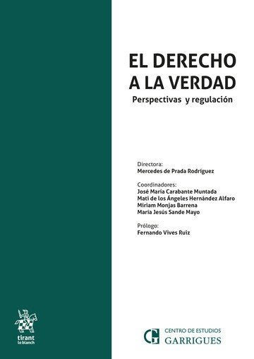 DERECHO A LA VERDAD, EL | portada del libro