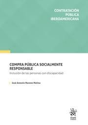 COMPRA PUBLICA SOCIALMENTE RESPONSABLE INCLUSION DE LAS PER, de MORENO MOLINA | portada del libro