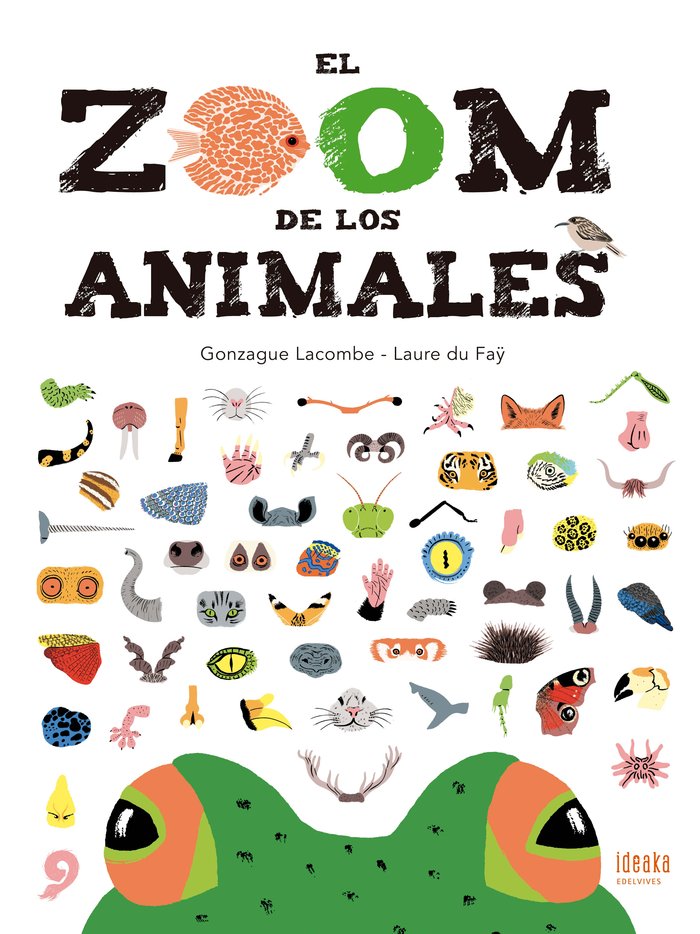 El zoom de los animales, de Lacombe, Gonzague | portada del libro