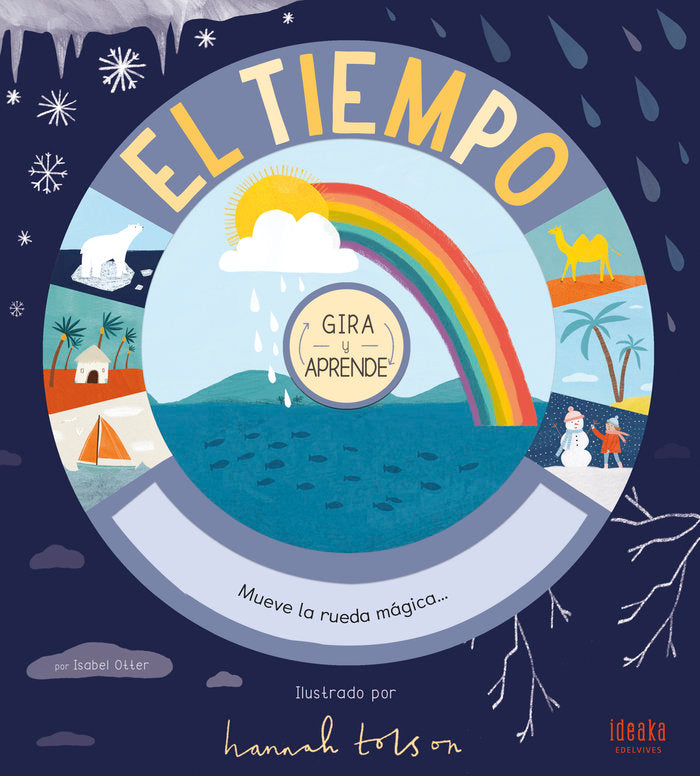 El tiempo. Gira y aprende, de Otter, Isabel | portada del libro