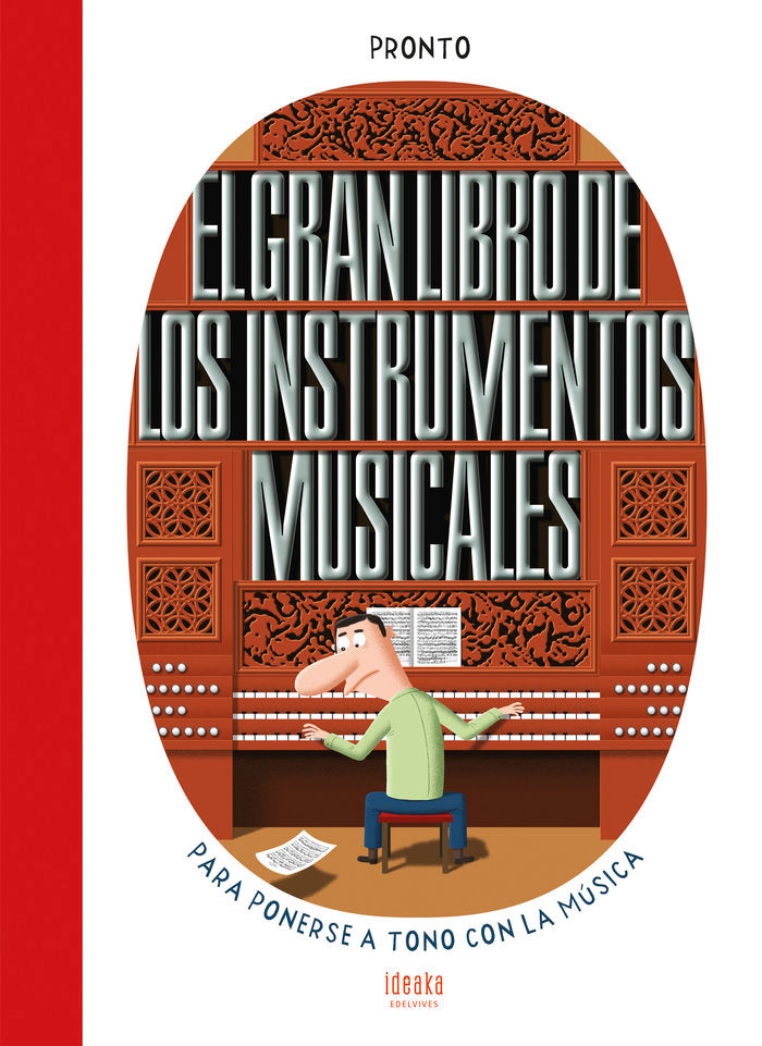 El gran libro de los instrumentos musicales, de Pronto | portada del libro