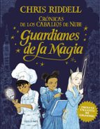 CRONICAS CABALLOS DE NUBE 1 :GUARDIANES DE LA MAGIA, de Chris Riddell | portada del libro