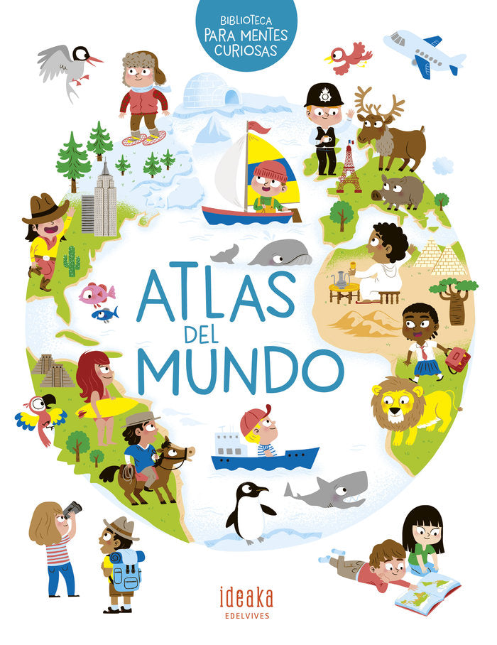 Atlas del mundo, de Hédelin, Pascale | portada del libro