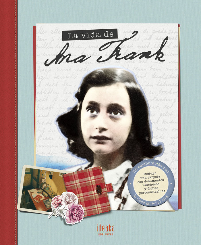 La vida de Ana Frank, de Woodward, Kay | portada del libro