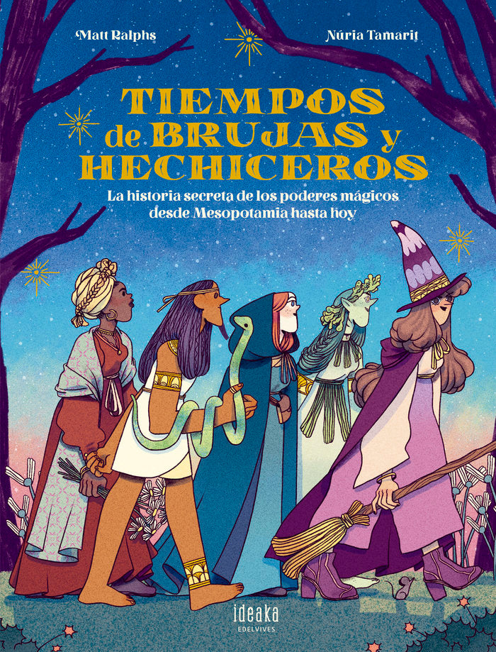 Tiempos de brujas y hechiceros, de Ralphs, Matt | portada del libro
