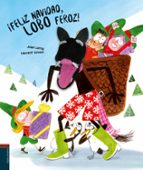 ¡FELIZ NAVIDAD, LOBO FEROZ! (LIBRO MARIONETA), de Jean Leroy | portada del libro