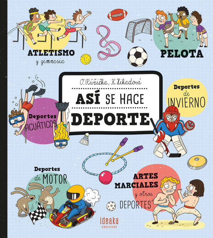ASI SE HACE DEPORTE, de OLD?ICH R?ZI?KA | portada del libro