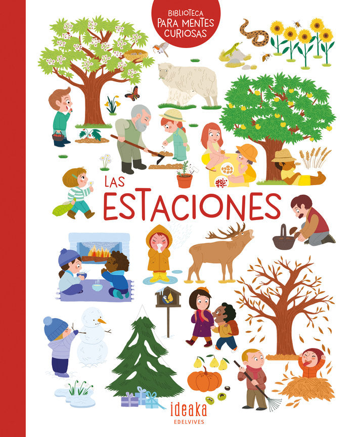 (N).ESTACIONES, LAS.(BIBLIOTECA PARA MENTES CURIOSAS), de AA.VV. | portada del libro