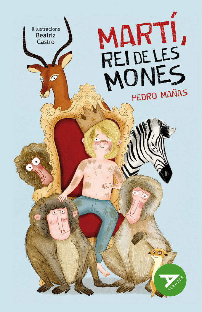 (VAL).MARTI, REI DE LES MONES.(ALBADES SERIE VERDA), de MAÑAS, PEDRO | portada del libro