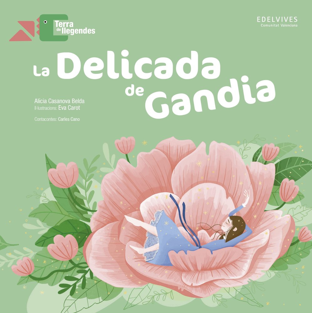 (VAL).LA DELICADA DE GANDIA.(TERRE DE LLEGENDES), de CASANOVA, ALICIA | portada del libro