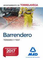 Barrendero del Ayuntamiento de Torrelavega. Temario y test, de Varios autores | portada del libro